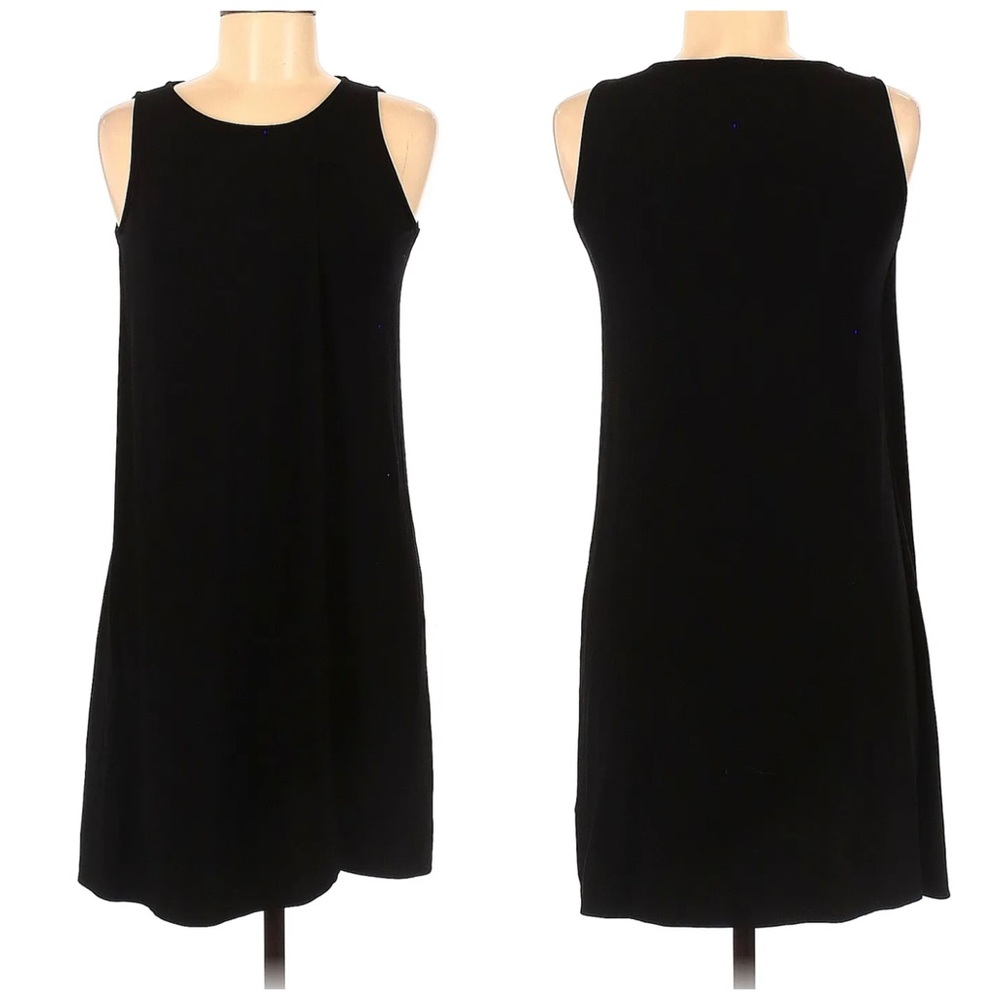 Lilla P Anthropologie Casual Tank Dress Black Size Medium